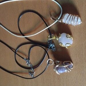 2 for $20😄 Gemstone Necklaces